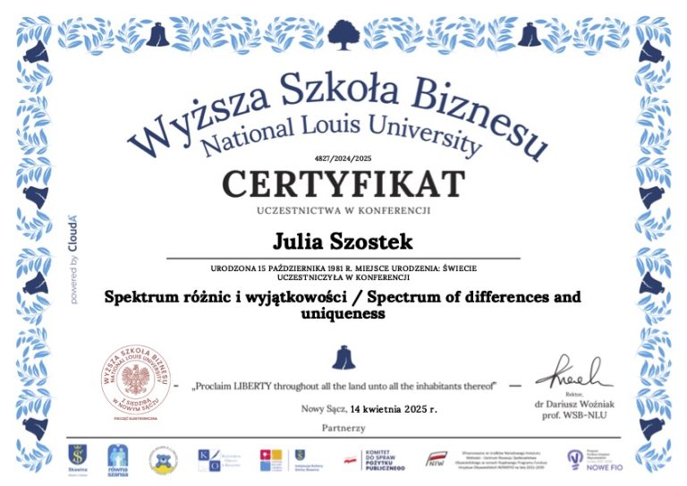 Spektrum różnic i wyjątkowości